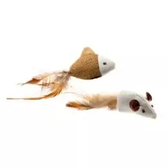 Comfy Мышка + рыбка (текстиль) игрушка для котов