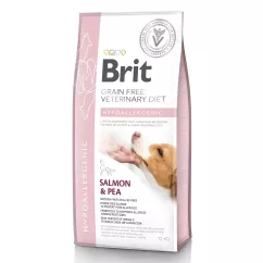 Brit GF Veterinary Diet Hypoallergenic 12 kg (лосось) сухой корм для собак при пищевой аллергии