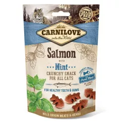 Ласощі для котів Carnilove Salmon with Mint 50 г (для зубів) (100410/ 527175)