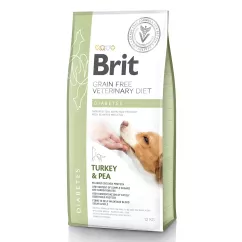 Brit GF Veterinary Diet Dog Diabetes 12 кг (индейка) сухой корм для собак, при сахарном диабете