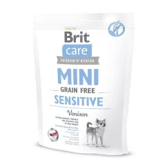 Brit Care Mini Grain Free Sensitive 400 g (оленина) сухой корм для собак миниатюрных пород с чувстви