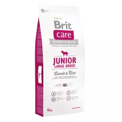 Brit Care Junior Large Breed Lamb and Rice 12 kg сухий корм для цуценят та молодих собак великих пор