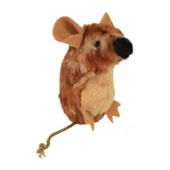 Іграшка для котів Trixie Мишка з пискавкою 8 см (плюш) (45785)