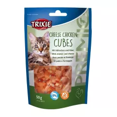 Лакомство для котов Trixie PREMIO Cheese Chicken Cubes 50 г (курица) (42717)