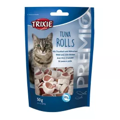 Trixie PREMIO Tuna Rolls Ласощі для котів 50 г (курка та риба) (42732)