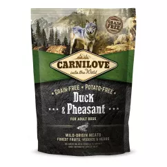 Carnilove Duck & Pheasant 1,5 kg (качка та фазан) сухий корм для дорослих собак усіх порід