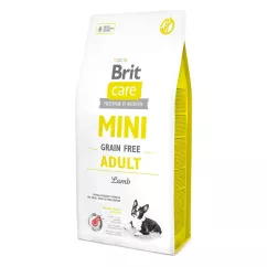 Brit Care Mini Grain Free Adult Lamb 7 kg сухой корм для взрослых собак миниатюрных пород