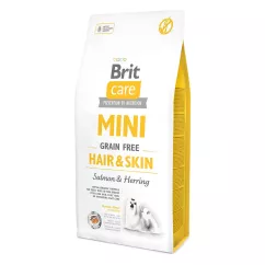 Brit Care Mini GF Hair & Skin 7 kg (лосось и сельдь) сухой корм для собак миниатюрных пород