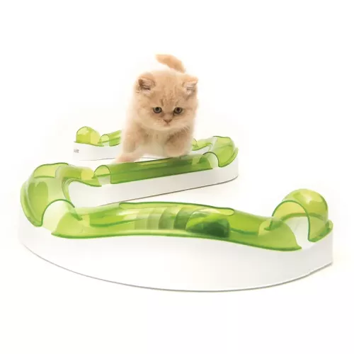 Іграшка для котів Catit «Wave Circuit 2.0» Трек ігровий з м'ячем 95 см (пластик) (43155) - фото №4
