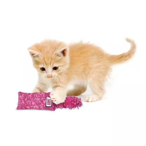 KongKickeroo Kitten з малюнком 21,6 x 5,7 x 3,2 см (поліестер) іграшка для кошенят - фото №4