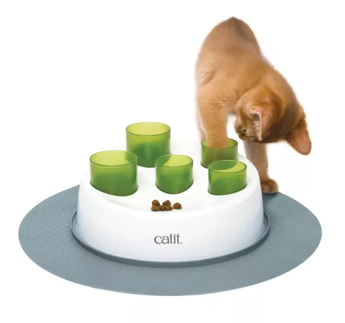 Catit "Digger 2.0" кормушка для лакомств (пластик) игрушка для котов - фото №3