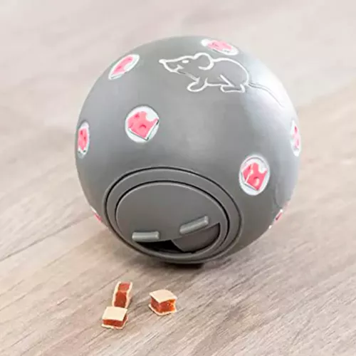 Іграшка для котів Trixie М'яч для ласощів 7 см (пластик, кольори в асортименті) (4137) - фото №5