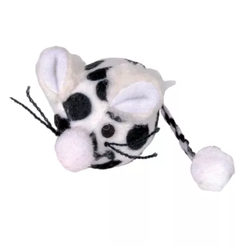 Игрушка для кошек Trixie Мяч-мышка 4,5 см (цвета в ассортименте) (4554) - фото №2