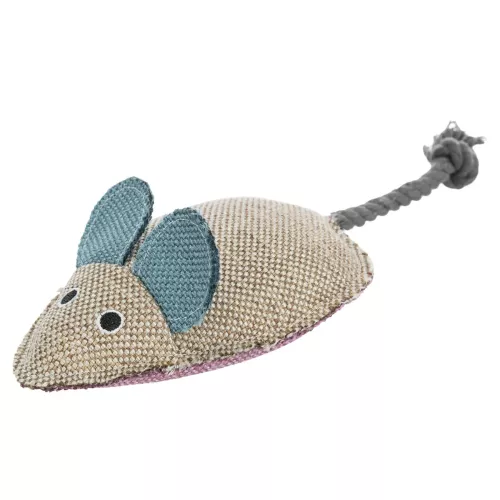 Trixie Мишка 15 см (текстиль) игрушка для котов - фото №4