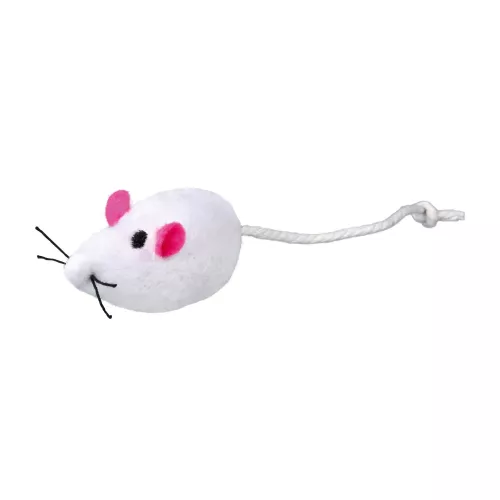 Іграшка для котів Trixie Мишка з брязкальцем 5 см (плюш, кольори в асортименті) (4139) - фото №3