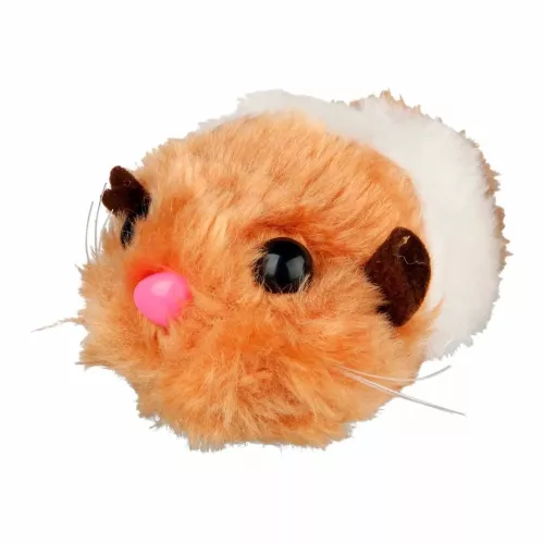 Іграшка для котів Trixie Мишка, що вібрує 8 см (плюш) (4089) - фото №2