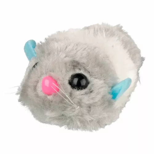 Іграшка для котів Trixie Мишка, що вібрує 8 см (плюш) (4089) - фото №3