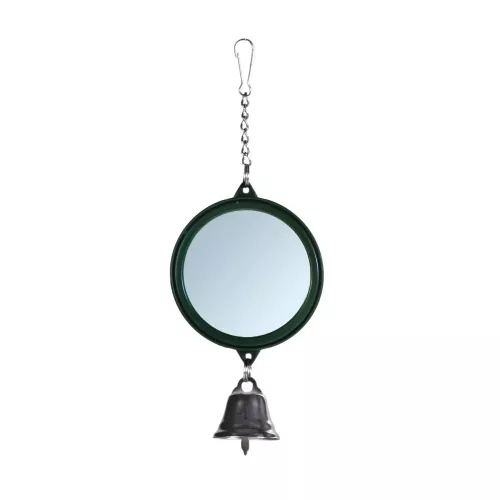 Игрушка для птиц Trixie Зеркало круглое d=5,5 см (пластик, цвета в ассортименте) (5215) - фото №3