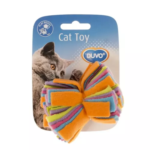 Duvo+ помпон із флісу 6 см іграшка для котів - фото №2