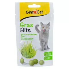 Ласощі для котів GimCat Gras Bits 40 г (трава) (G-417653/417271)