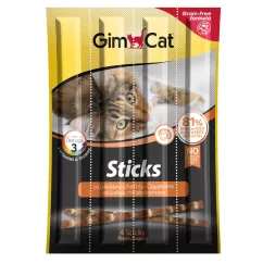 GimCat Sticks Лакомство для котов (лосось) 4 шт (G-420622)
