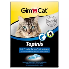 GimCat Topinis Ласощі для котів (форель) 180 шт (G-409764)