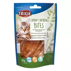 Trixie PREMIO Catnip Chicken Bites Ласощі для котів 50 г (курка) (42742)