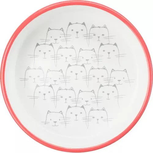 Миска керамическая Trixie для кошек коротконосых пород 300 мл/15 см (24771) - фото №2