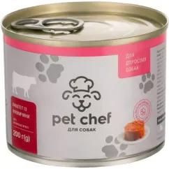 Мясной паштет для взрослых собак Pet Chef 200г (говядина) (4820255190136)