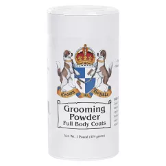 Пудра для котів та собак Crown Royale «Grooming Powder Full Body Coats» 454 г (для густої та жорсткої шерсті) (2112)