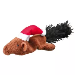 Різдвяна мишка, білка, 14-17 см, 1шт (в асортименті) іграшка для котів