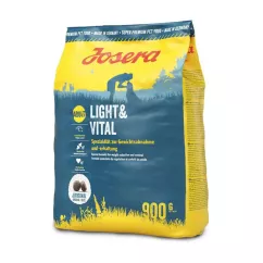Josera Light & Vital 900 g (домашняя птица) сухой диетический корм для взрослых собак