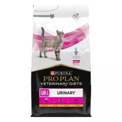 Purina Pro Plan Veterinary Diets UR Urinary 5 кг (курица) сухой корм для котов для растворения и сни