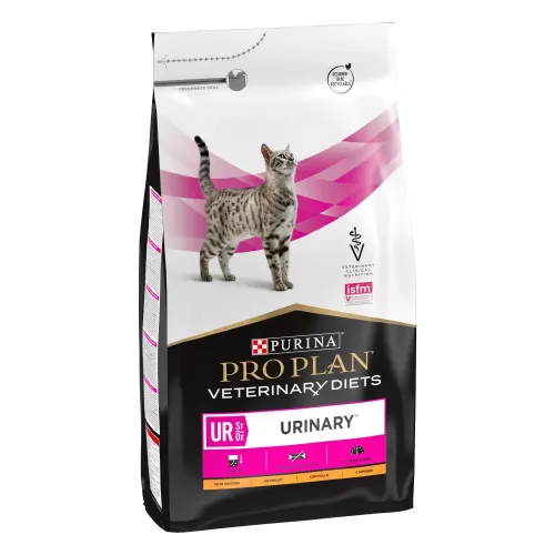 Purina Pro Plan Veterinary Diets UR Urinary 5 кг (курка) сухий корм для котів для розчинення та зниж - фото №2