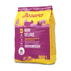 Josera Mini Deluxe 900 g (ягненок) сухой корм для взрослых собак малых пород с чувствительным пищева