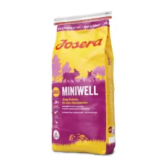 Josera Miniwell 15 kg (домашняя птица) сухой корм для взрослых собак малых пород