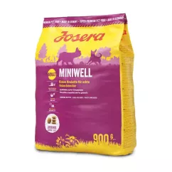 Josera Miniwell 900 g (домашняя птица) сухой корм для взрослых собак малых пород