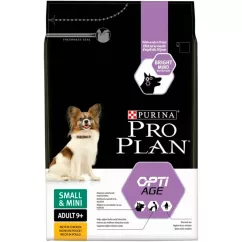 Pro Plan Adult Small and Mini 9+, 3 кг (курка) сухий корм для дорослих собак малих порід
