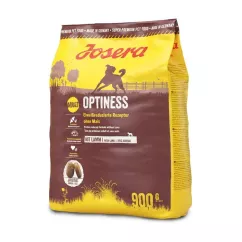Josera Optiness 900 g (ягня) сухий корм для дорослих собак великих порід