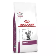 Сухий корм для кішок, при захворюваннях нирок Royal Canin Renal 400 г (домашній птах) (3900004)