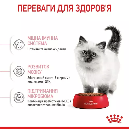 Сухой корм для котят Royal Canin Kitten | 2 кг + 12 шт х 85 г паучей влажного корма для кошек + интерактивная кормушка (11438) - фото №4
