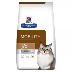 Сухий корм для котів догляд за суглобамив Hill’s Prescription Diet j/d 1,5 кг (курка) (605857)