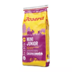 Josera Mini Junior 15 kg (качка та лосось) сухий корм для підростаючих собак дрібних порід