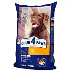 Club 4 Paws Premium контроль веса 14 кг (курица) сухой корм для собак всех пород