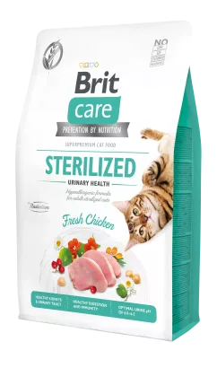 Сухой корм для кошек Brit Care Cat GF Sterilized Urinary Health 2 кг (курица) (171286/0730)