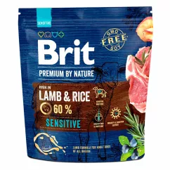 Brit Premium Sensitive Lamb 1 kg сухой корм для собак с чувствительным пищеварением