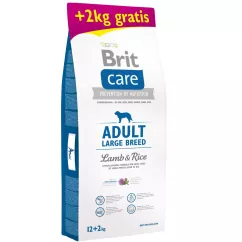 Brit Care Adult Large Breed Lamb & Rice 12+2 kg сухой корм для взрослых собак крупных пород