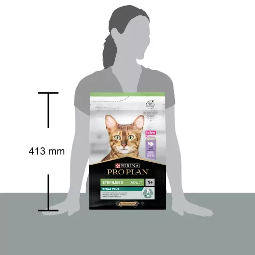 Pro Plan Sterilised 3 кг (индейка) сухой корм для стерилизованных котов - фото №3