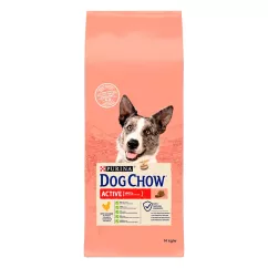 Dog Chow Active Chicken 14 kg (курица) сухой корм для активных собак всех пород