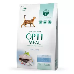 Сухий корм для котів Optimeal 4 кг (тріска) (B1841301)
